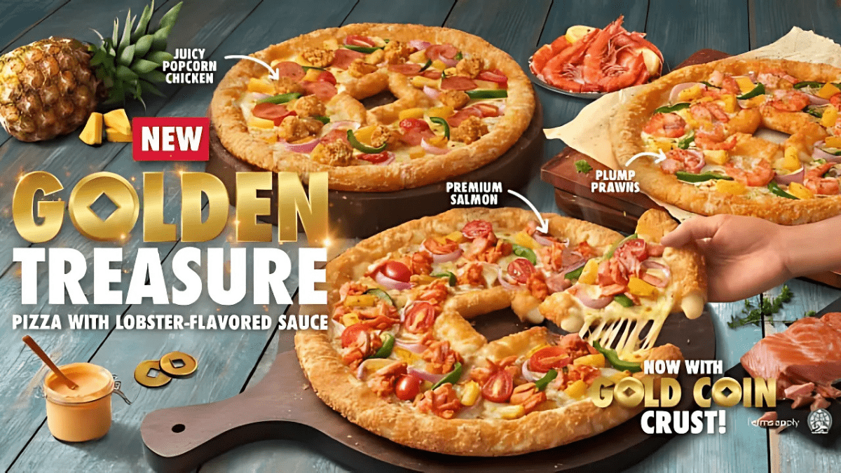 Unwrap the Golden Treasure: Domino’s New Pizza is a Flavor Explosion!