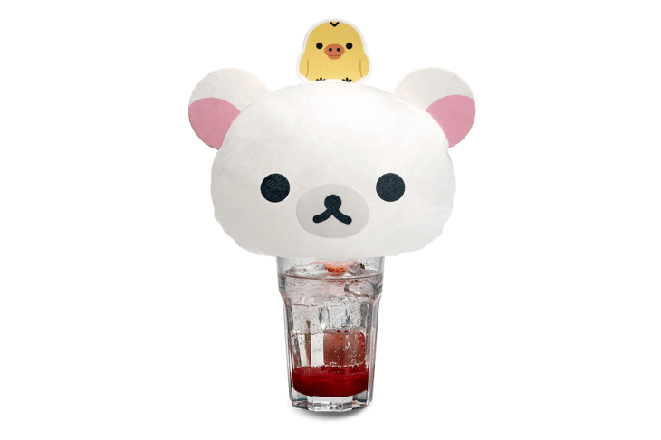 Korilakkuma Fizzy Strawberry Soda