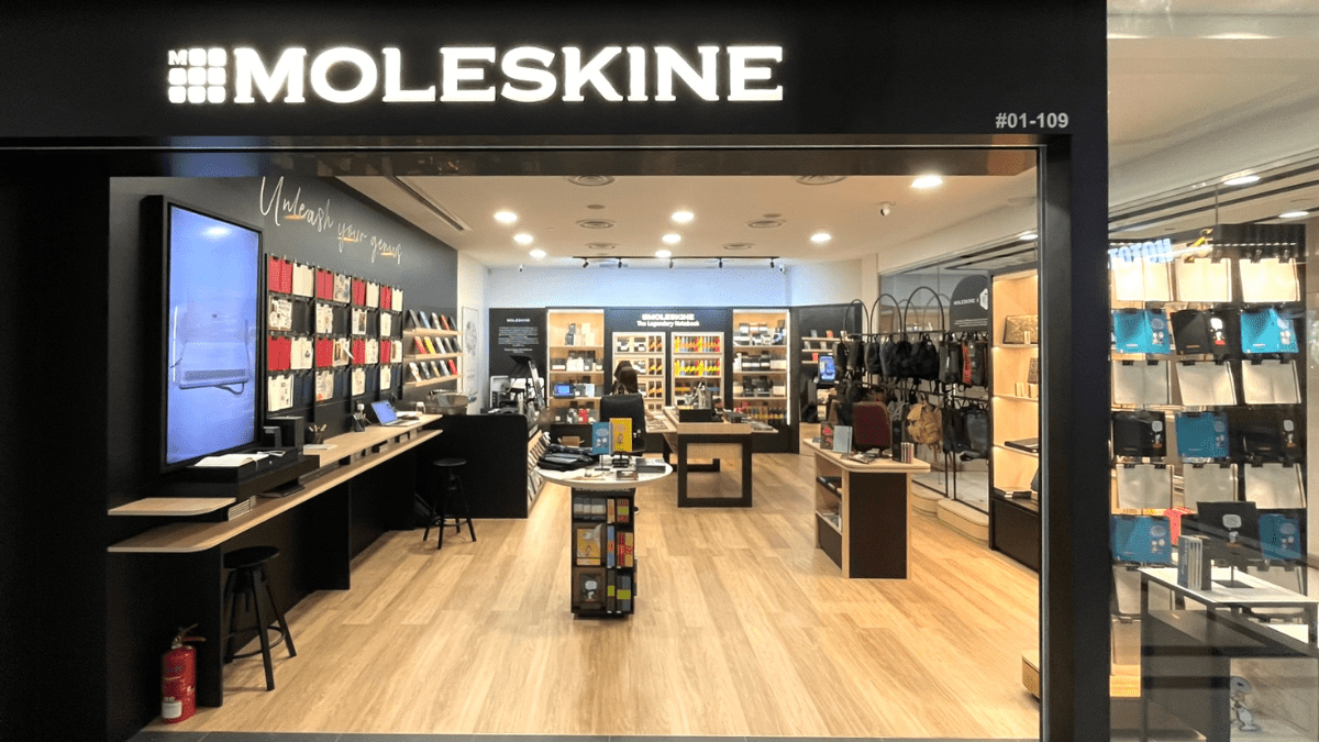 Discover Moleskine’s New Store at Tanglin Mall