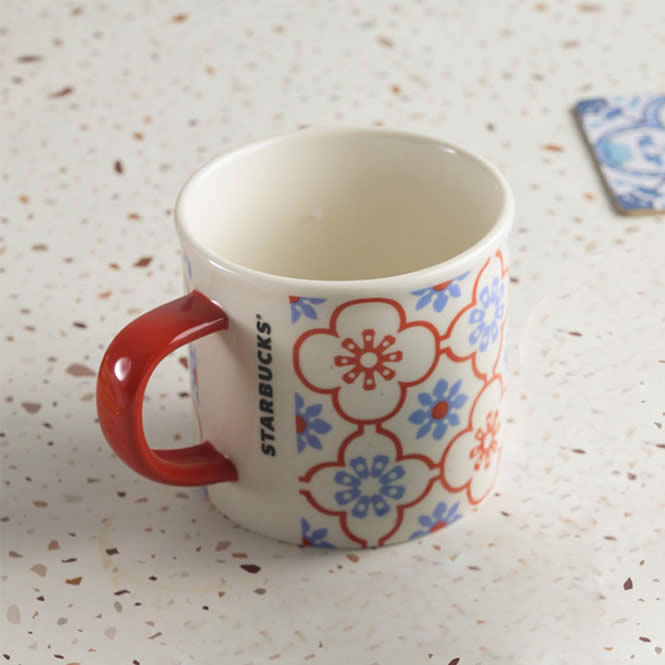 Starbucks Vintage Tile Mugs