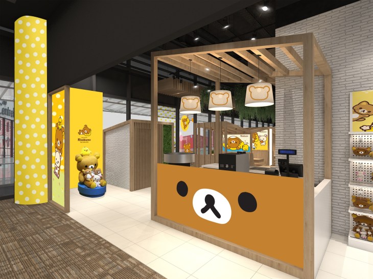 Rilakkuma Cafe opening at Orchard Central