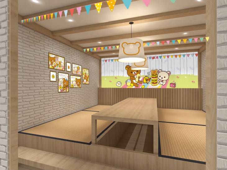 Rilakkuma Cafe opening at Orchard Central