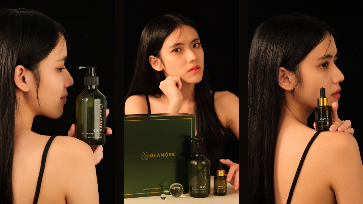 Editor’s Review: GLAMÓRE GROW Hair Bundle for Stronger, Fuller Hair